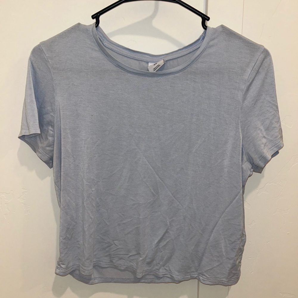 Women’s Light Blue Baby Tee